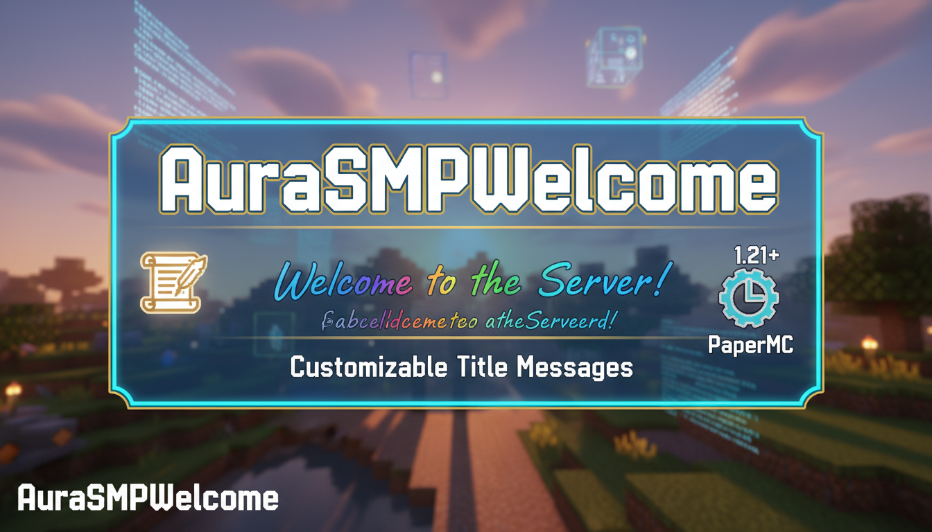 AuraSMPWelcome
