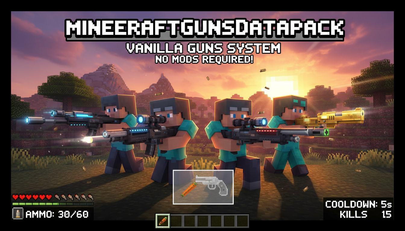 MinecraftGunsDatapack