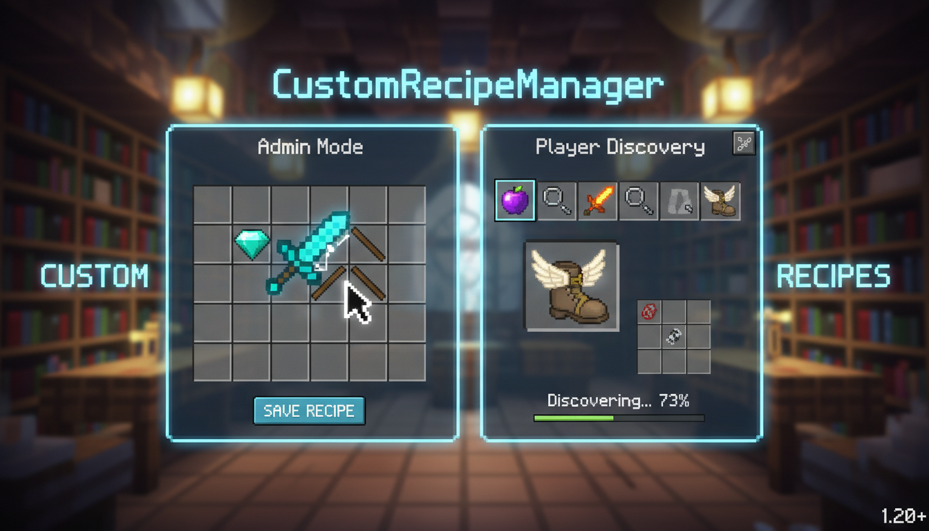 CustomRecipeManager