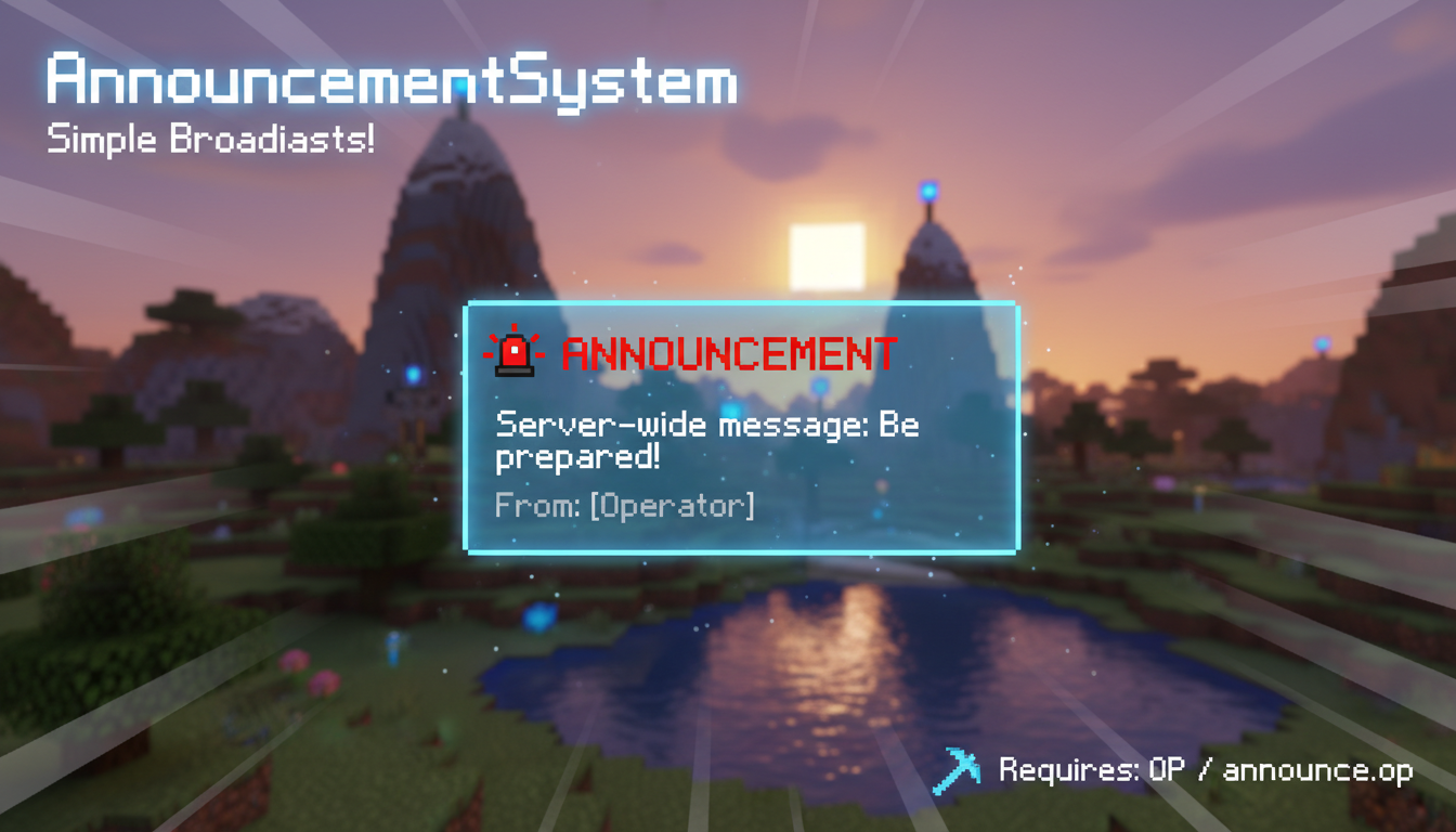 AnnouncementSystem