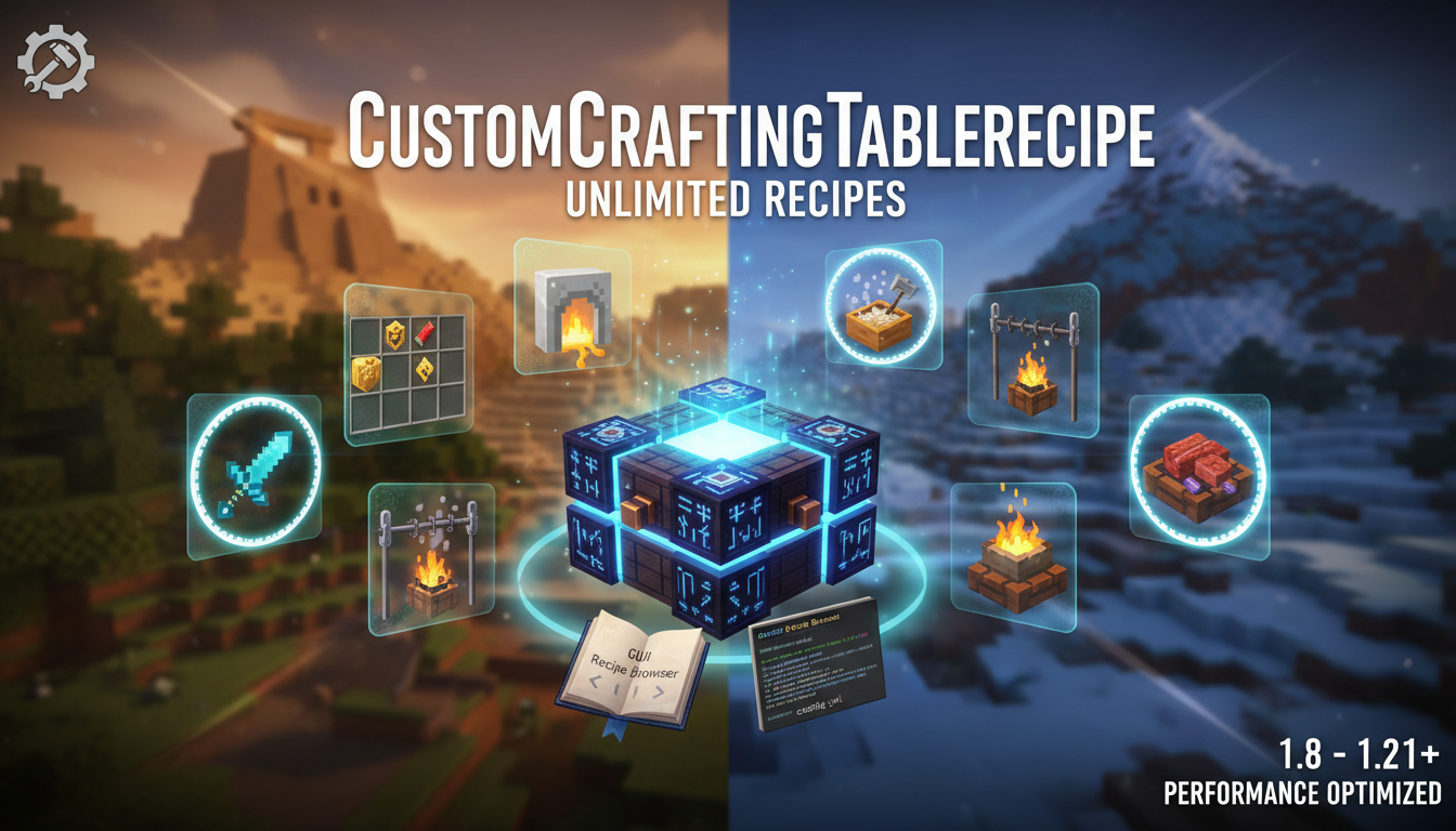 CustomCraftingTableRecipe