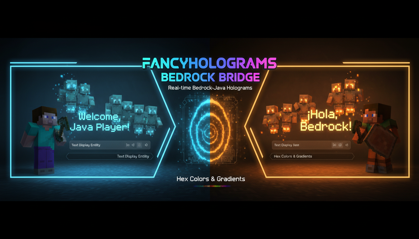 FancyHologramsBedrockBridge