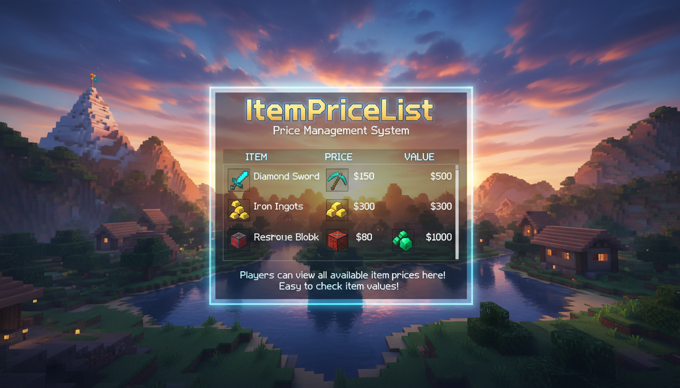 ItemPriceList