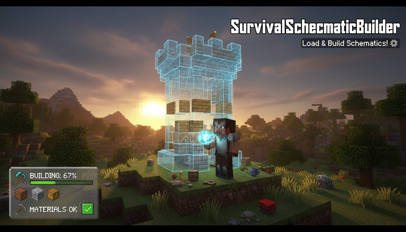 SurvivalSchematicBuilder