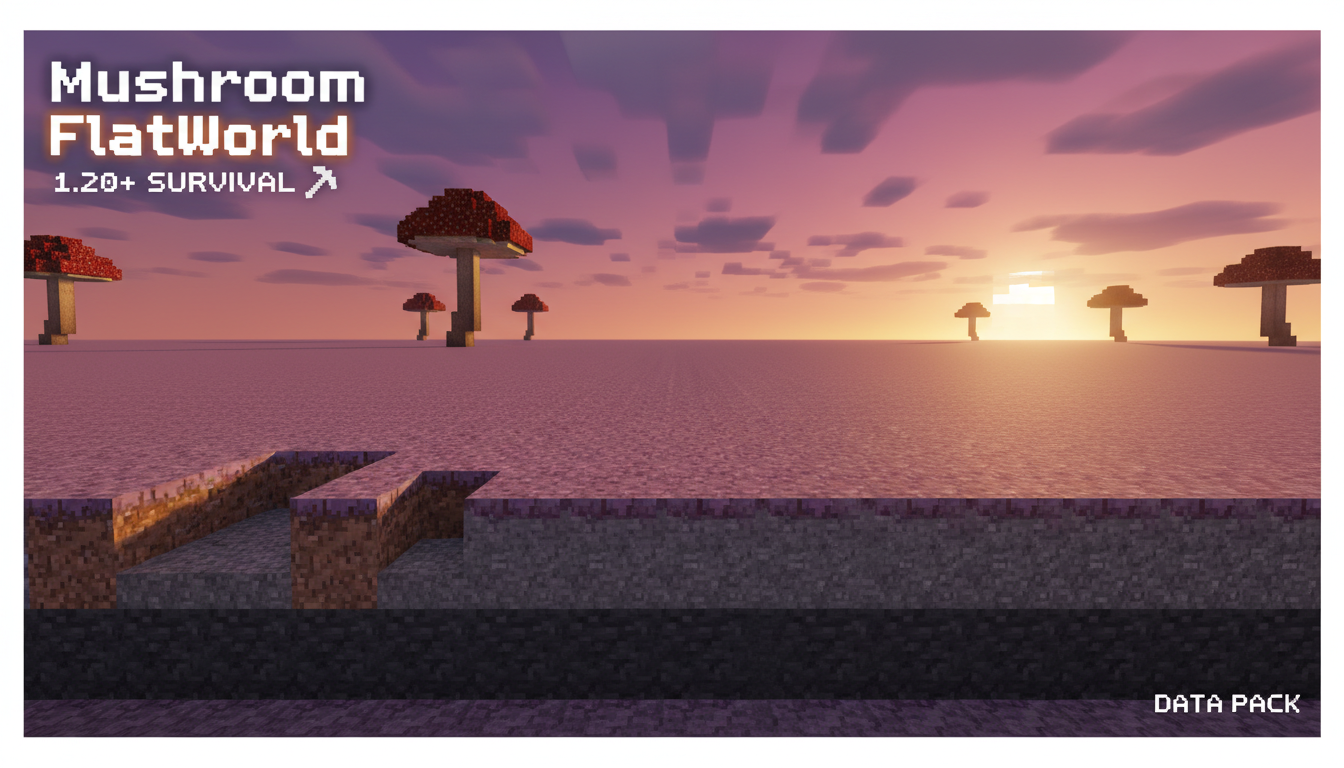 MushroomFlatWorld