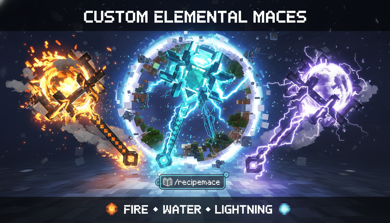 CustomElementalMaces