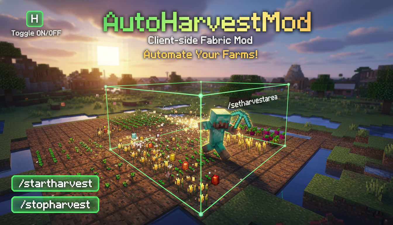 AutoHarvestMod
