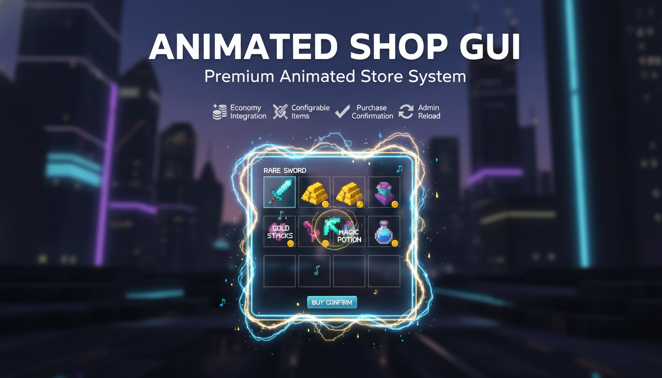 AnimatedShopGUI