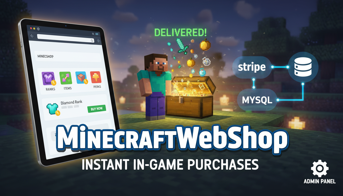 MinecraftWebShop