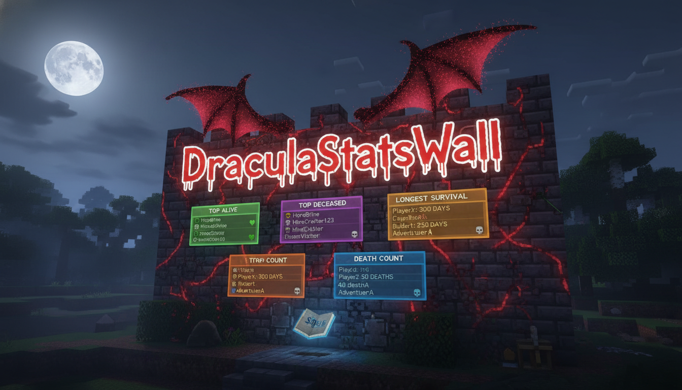 DraculaStatsWall