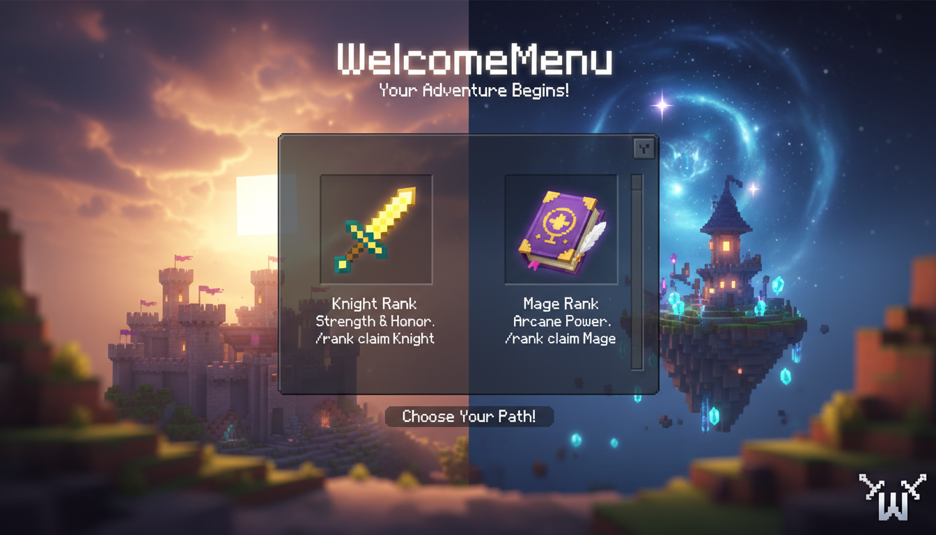 WelcomeMenu