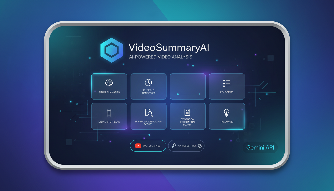 VideoSummaryAI