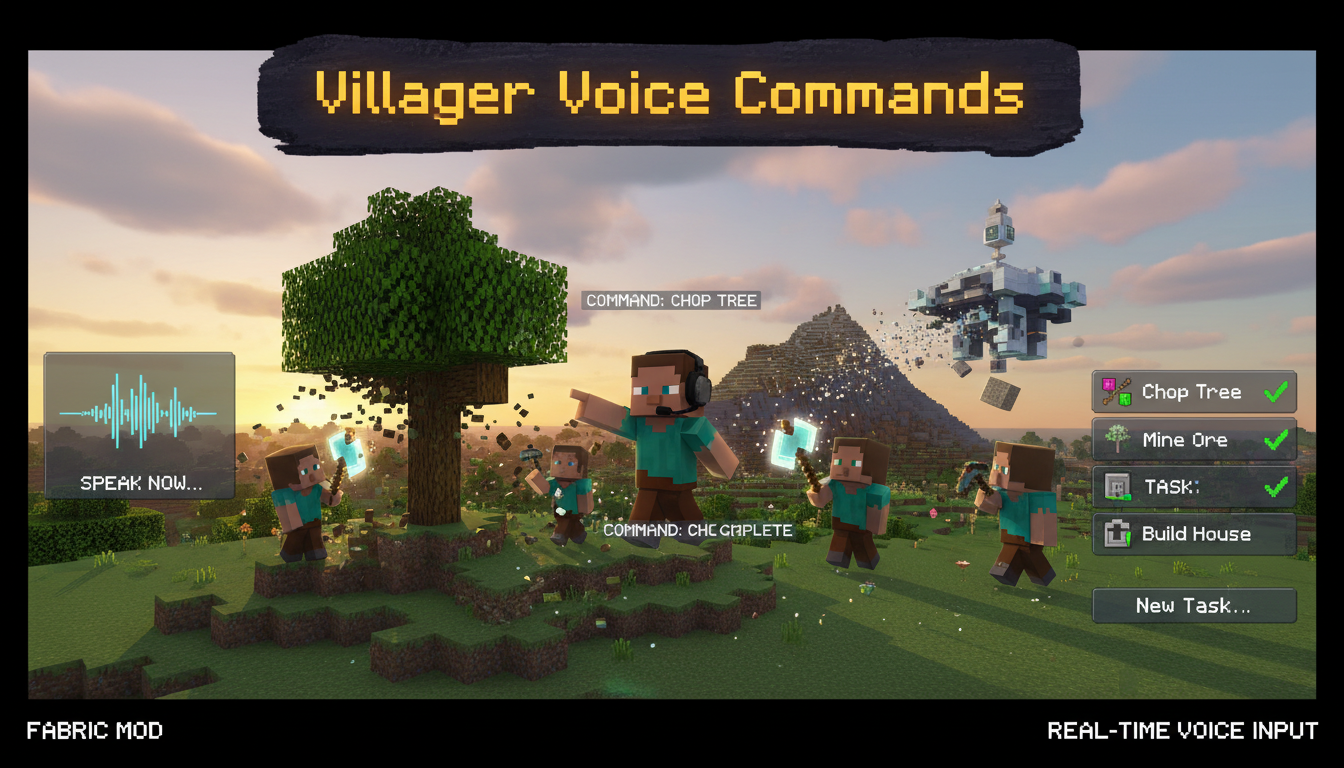 VillagerVoiceCommands