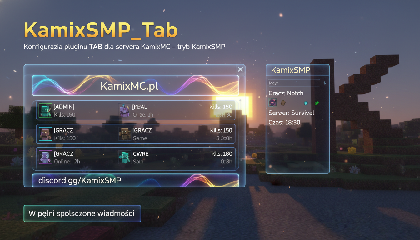 KamixSMP_Tab