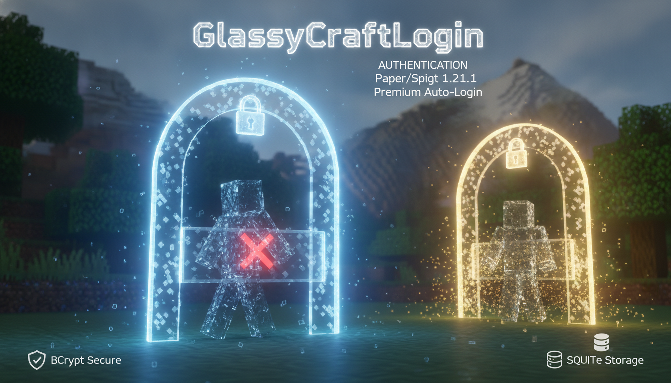 GlassyCraftLogin