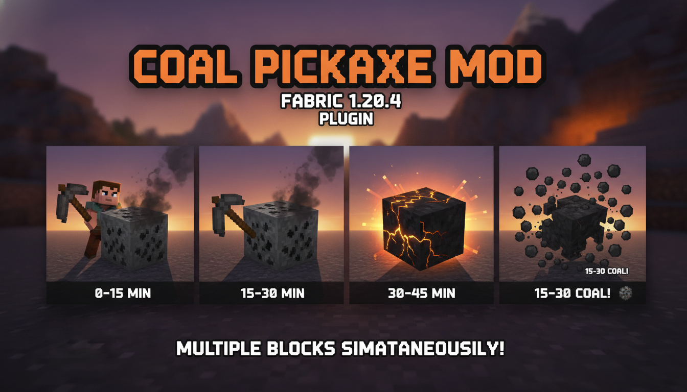 CoalPickaxeMod