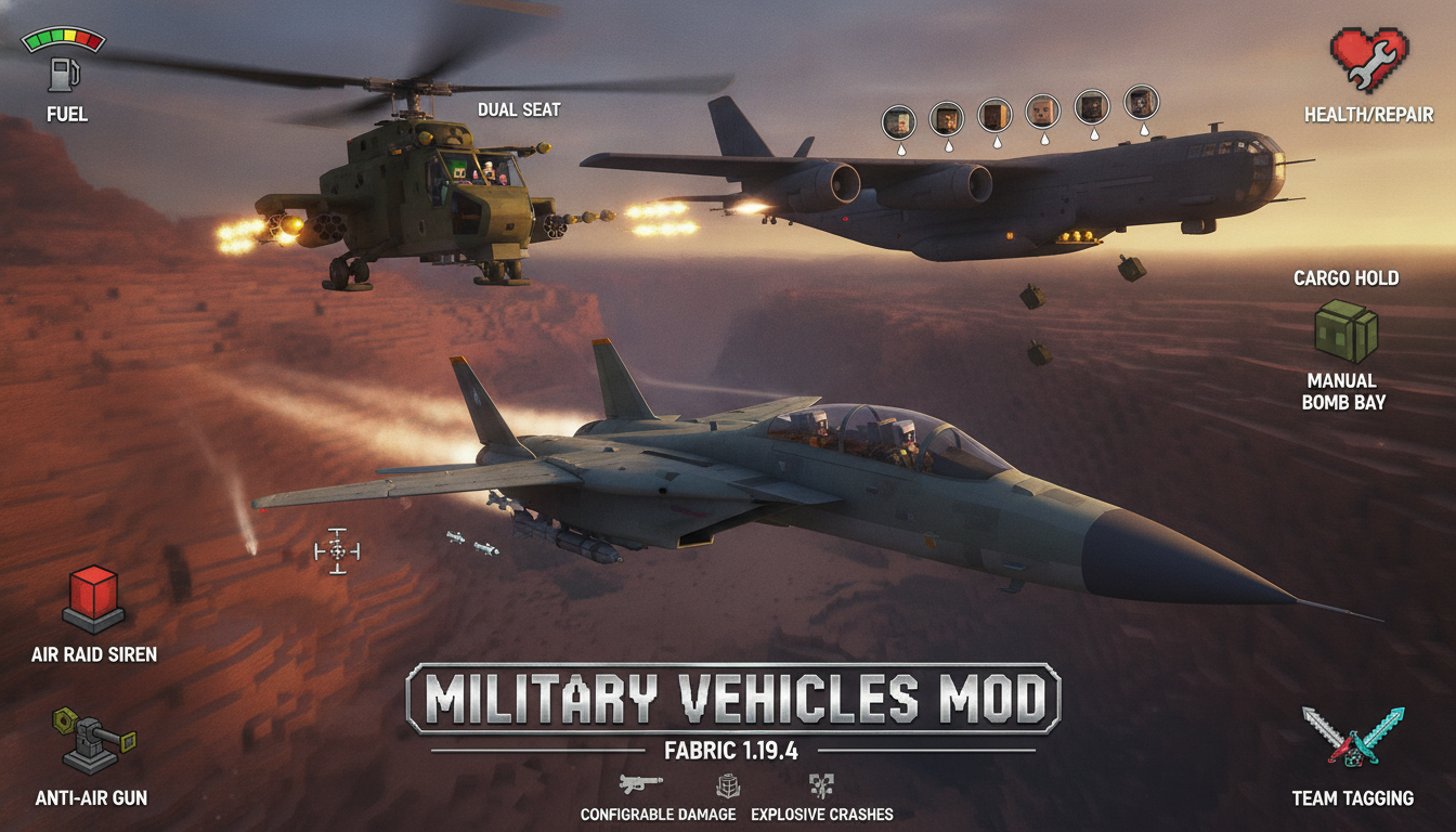MilitaryVehiclesMod