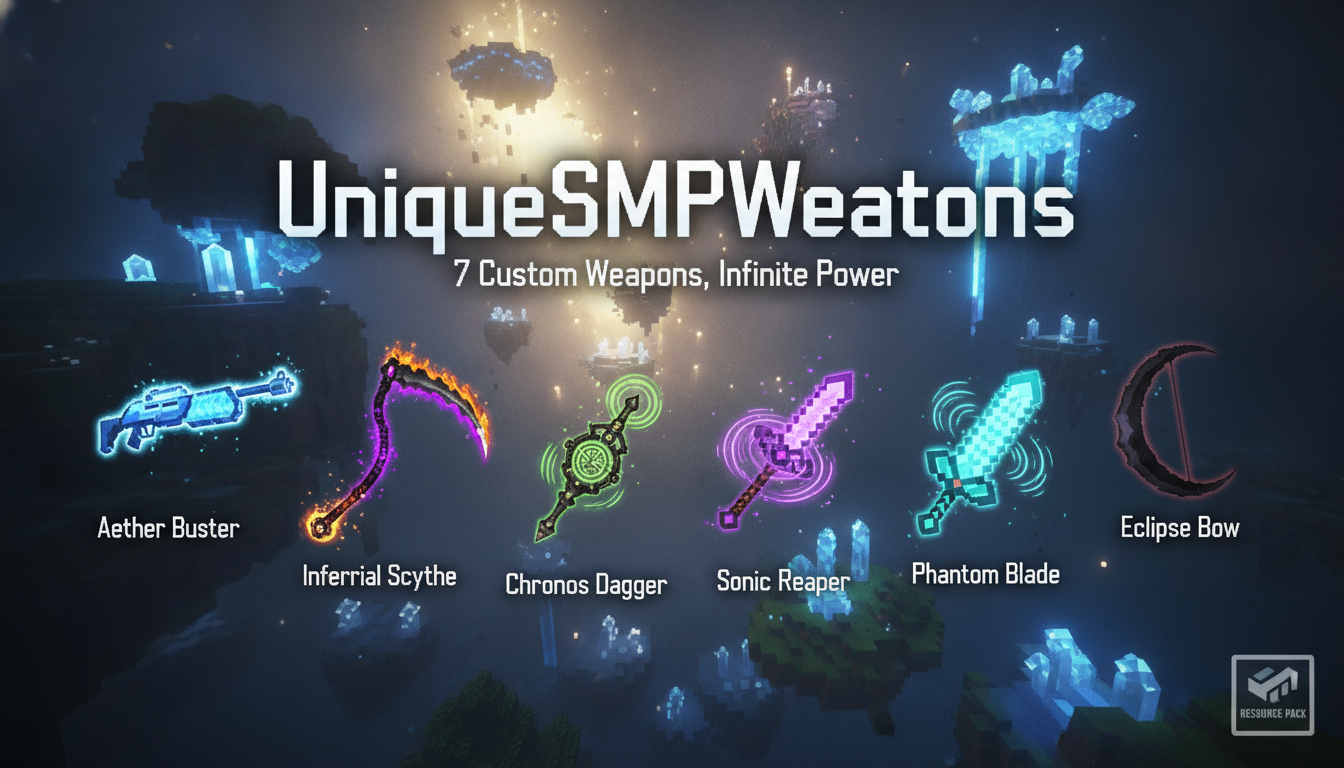 UniqueSMPWeapons