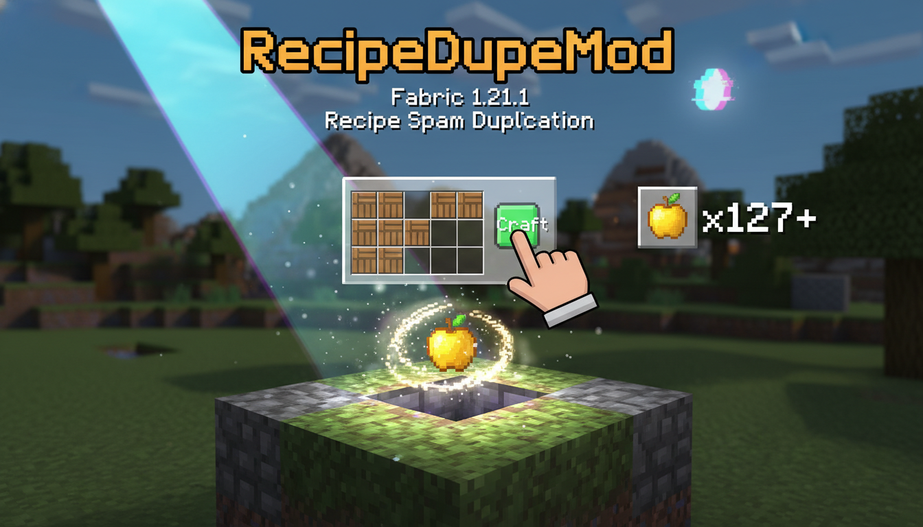 RecipeDupeMod