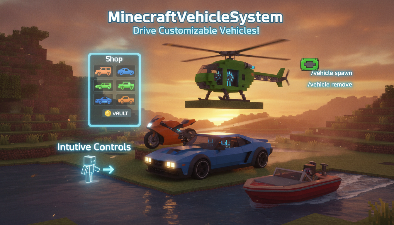 MinecraftVehicleSystem