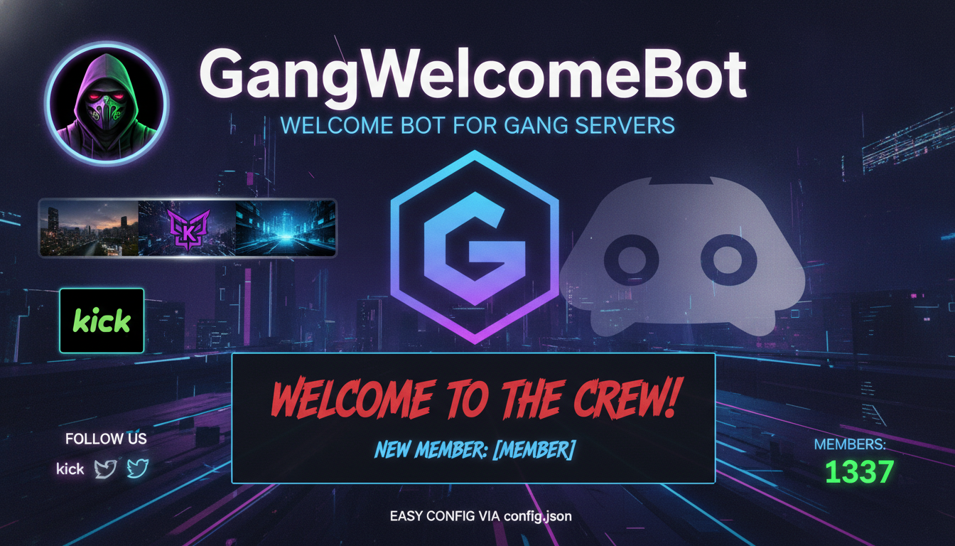 GangWelcomeBot
