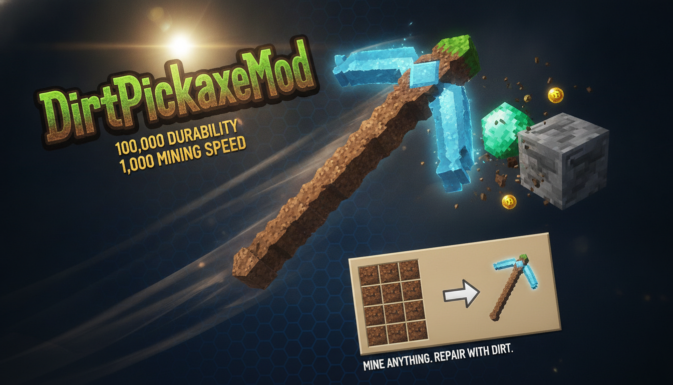 DirtPickaxeMod
