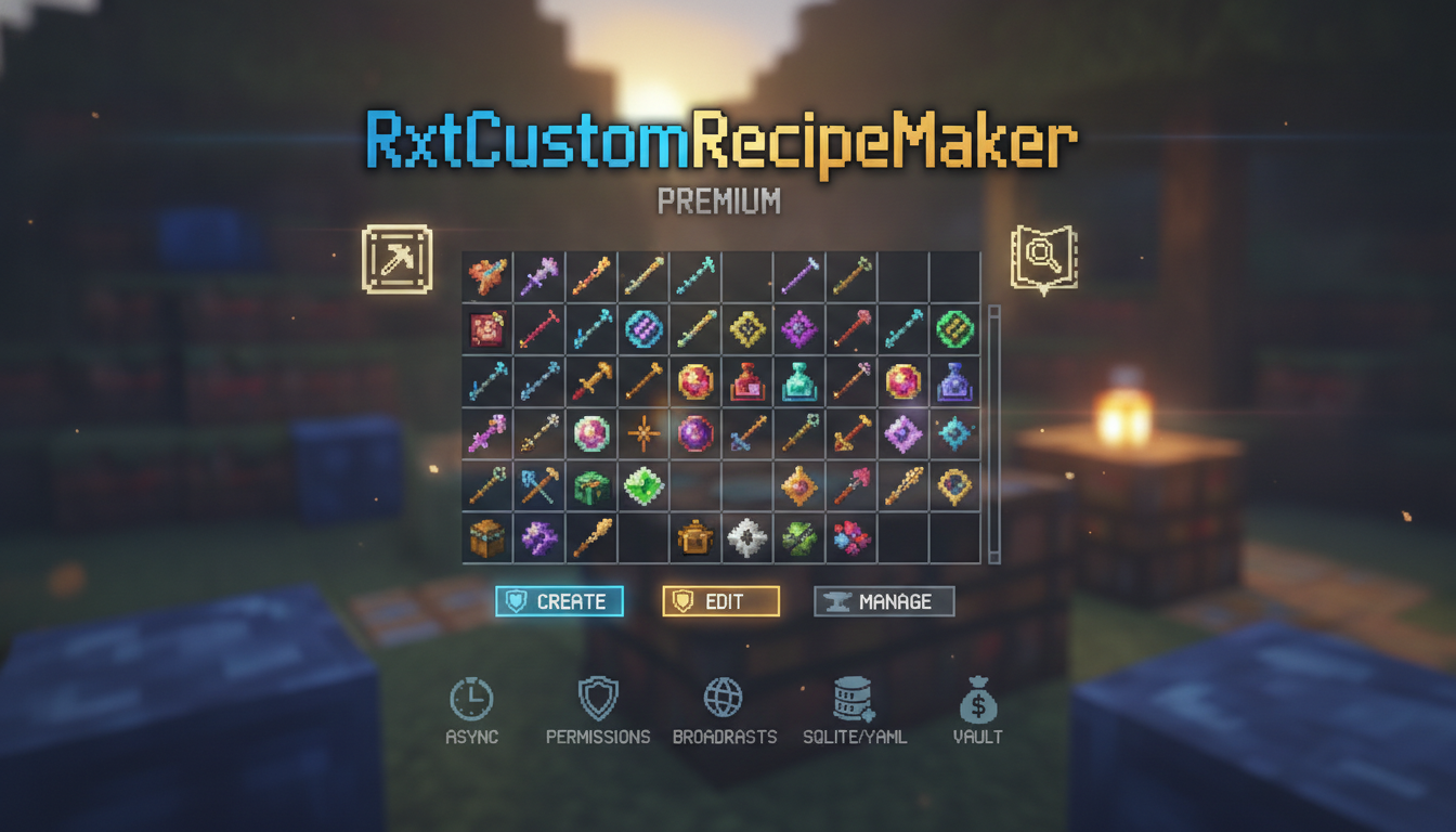 RxtCustomRecipeMaker
