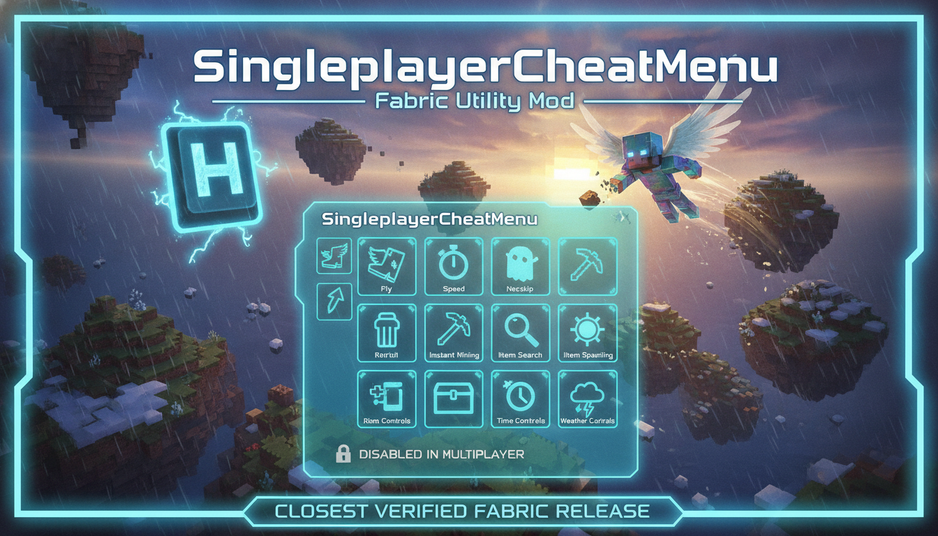 SingleplayerCheatMenu