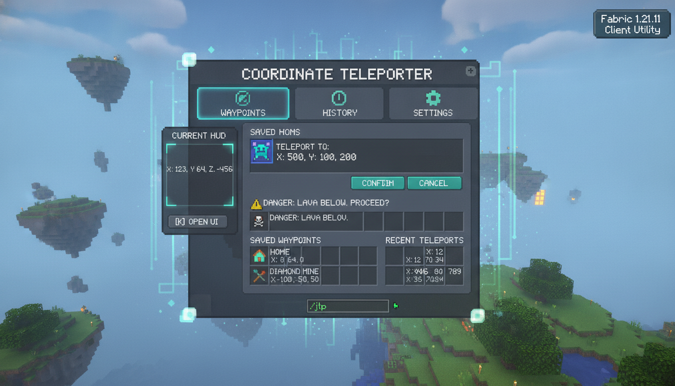 JujuCoordinateTeleporter