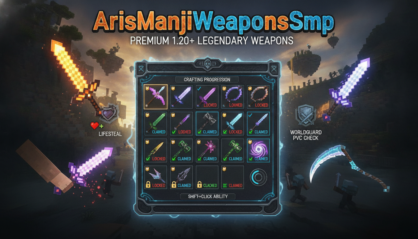 ArisManjiWeaponsSmp