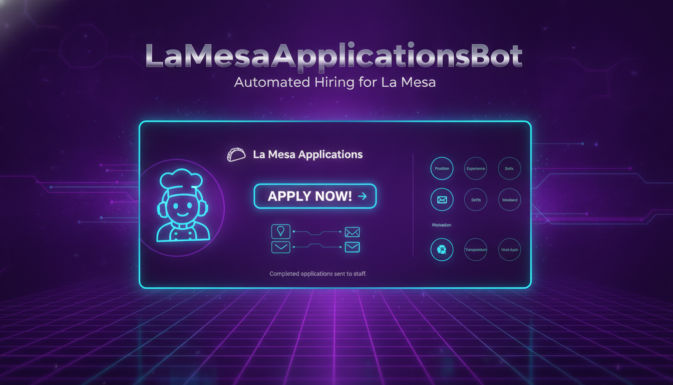 LaMesaApplicationBot